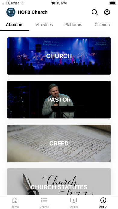 House of Bread Church Screenshot