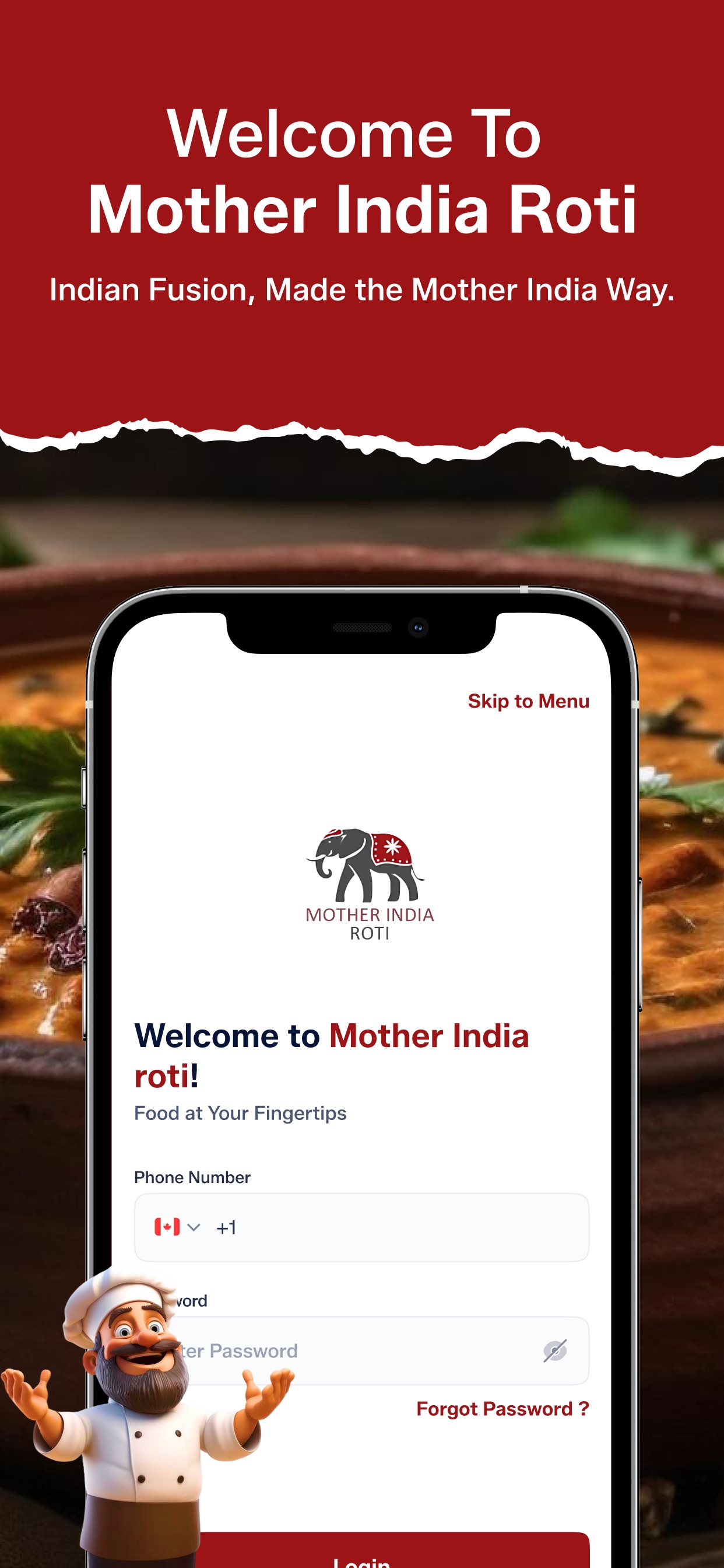 Screenshot 1 of Mother India Roti