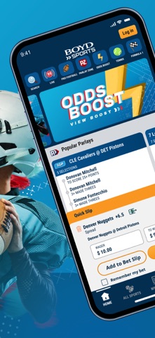 Boyd Sports℠ iPhone screenshot