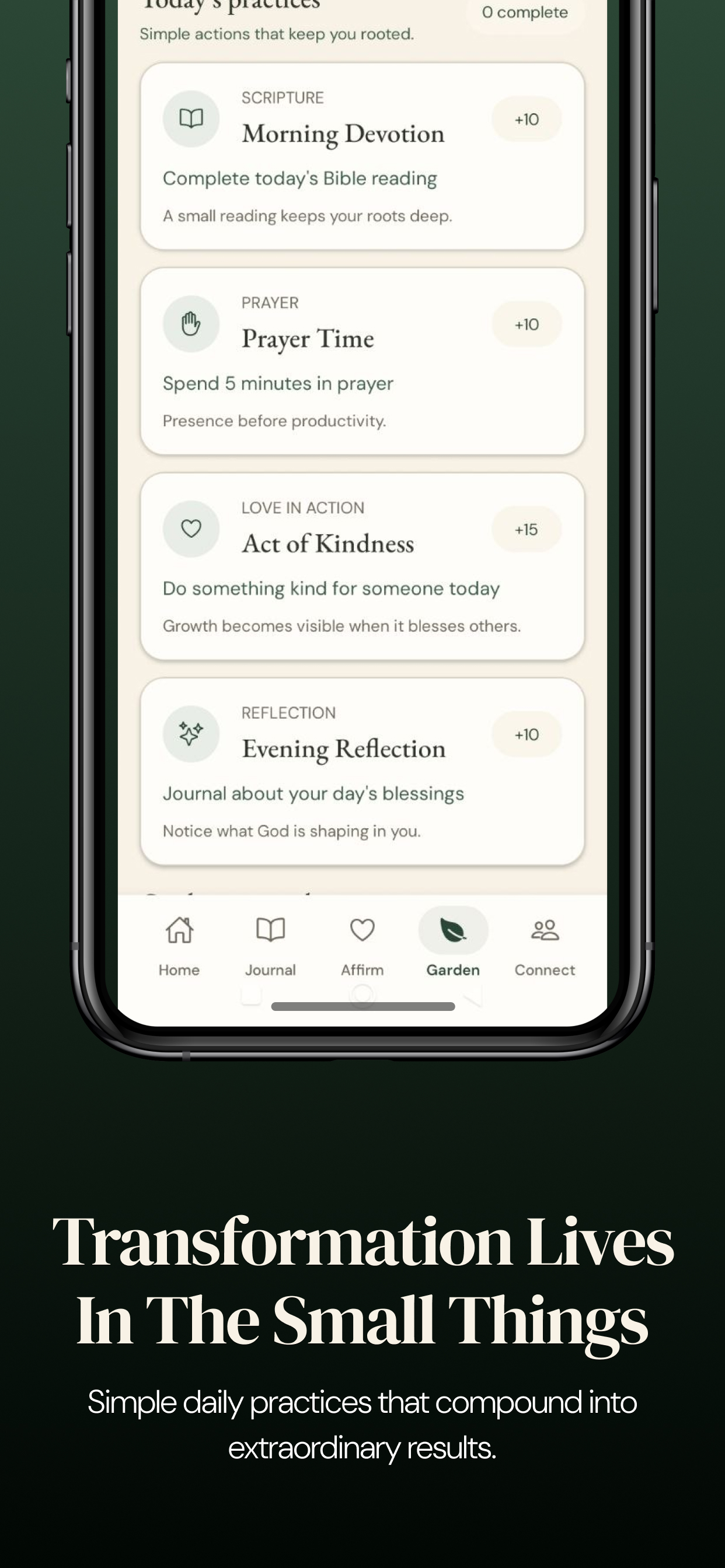 Faith Garden: Prayer Journal screenshot 3