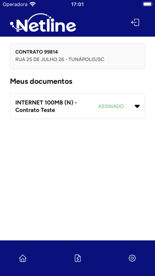 #6. Netline - Central do Cliente (iOS) By: Netline Telecom