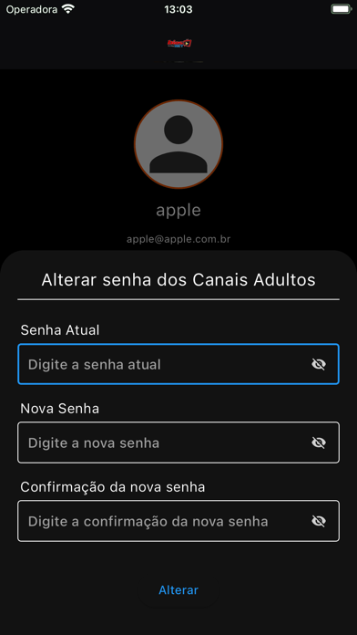Bios Net TV app screenshot