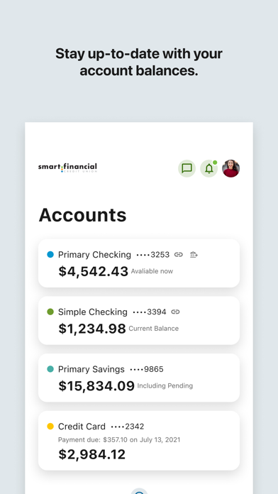 Smart Financial Mobile Screenshot