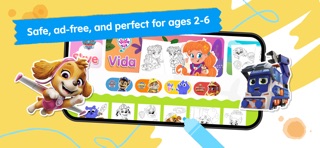 Crayon Club: Color PAW Patrol iPhone screenshot