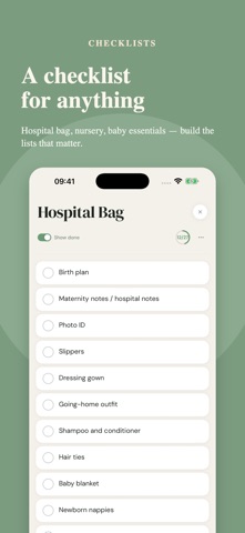First Steps: Pregnancy iPhone screenshot