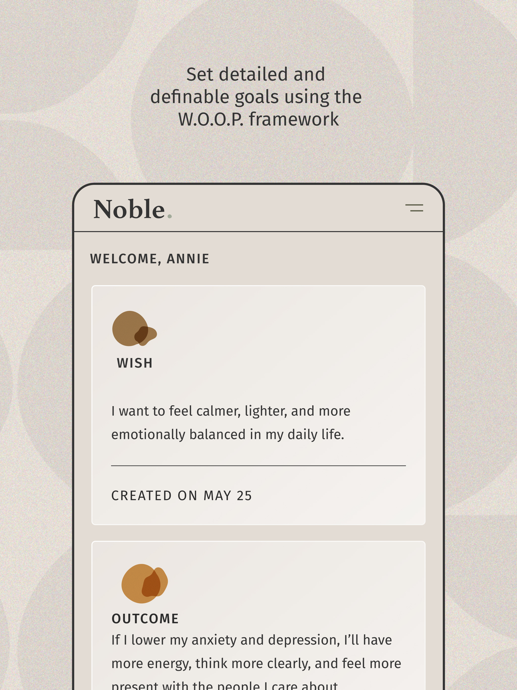 Noble.