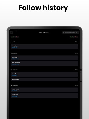 App screenshot