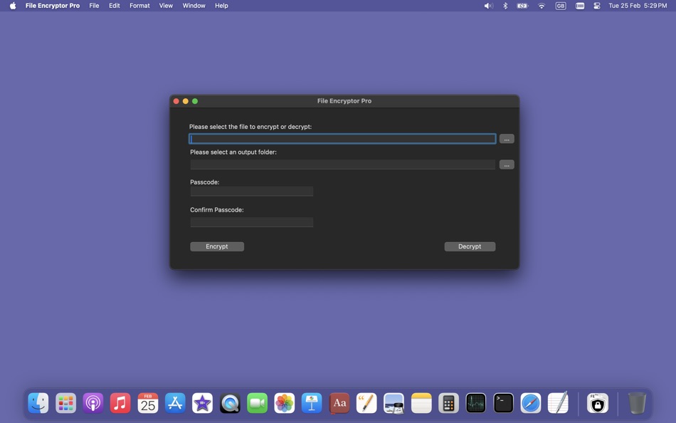 File Encryptor Pro (macOS) 由: 斌 虞 File Encryptor Pro (macOS) 由: 斌 虞