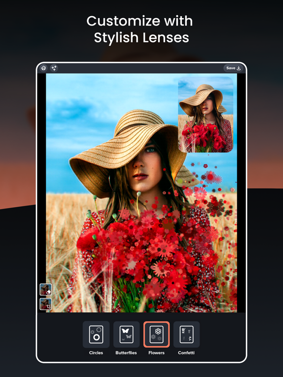 Picadelic AI Effects in Motion iPad screenshot 5 - Photo & Video app