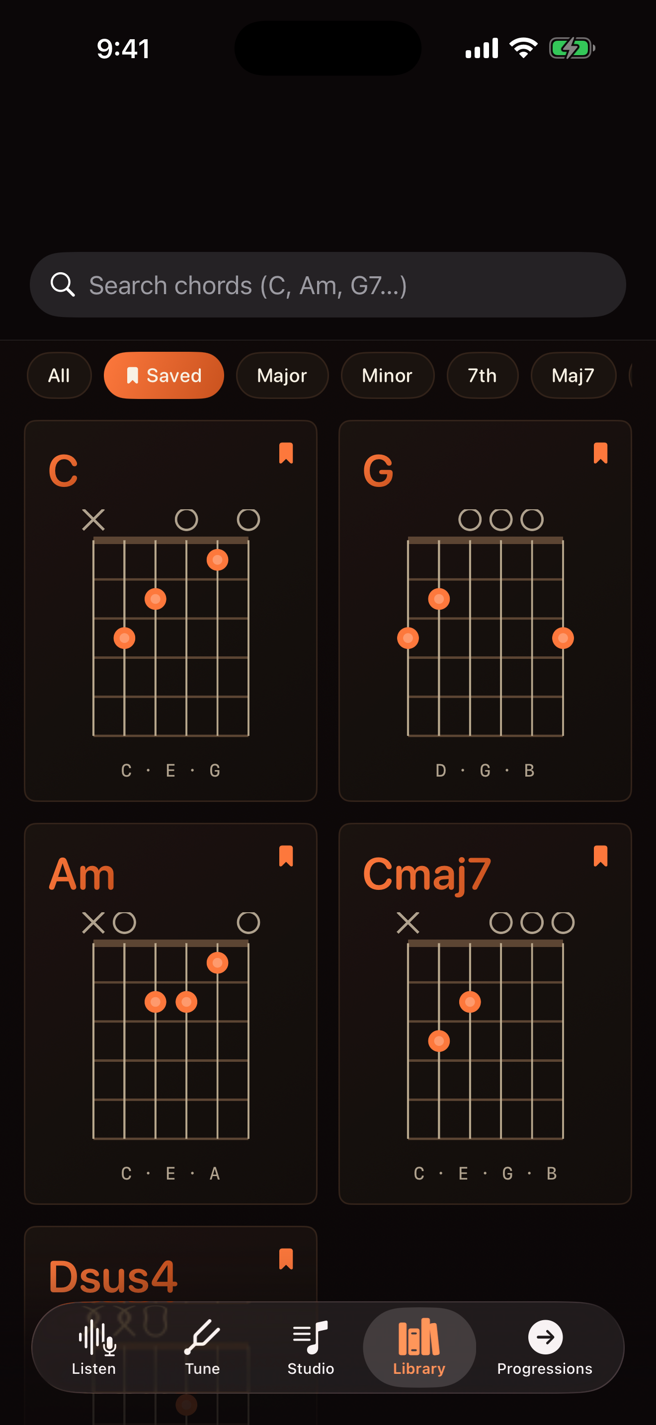 Chordpeek screenshot 4