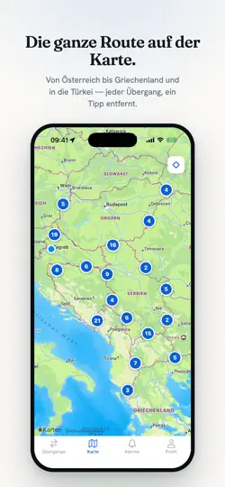 Screenshot von Granica: Grenzwartezeiten auf dem iPhone 4