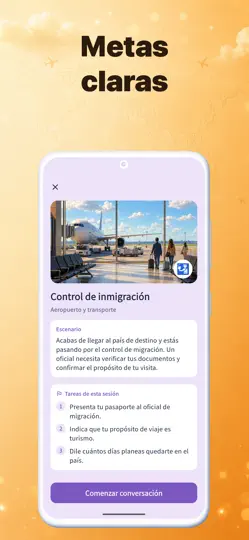 Captura de pantalla de Voyaglish — Inglés Para Viajar en iPhone 5