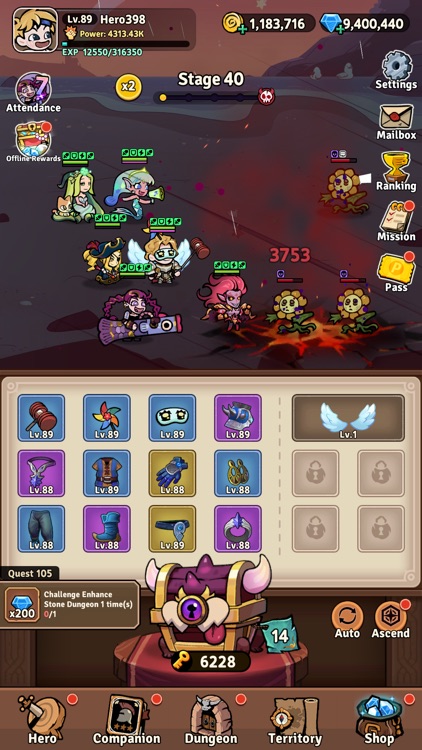 Smashing Heroes: Idle RPG screenshot-8