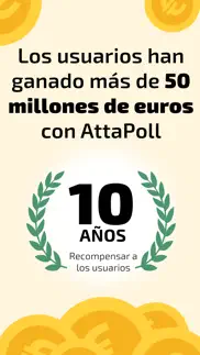 attapoll - encuestas de pago iphone capturas de pantalla 1
