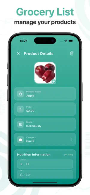 Grocery List - Grocerly screenshot 2