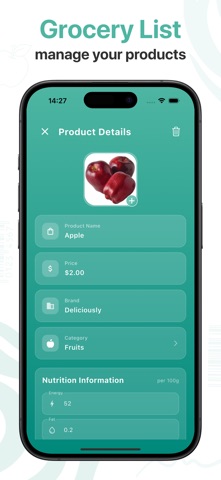 Grocery List - Grocerly screenshot