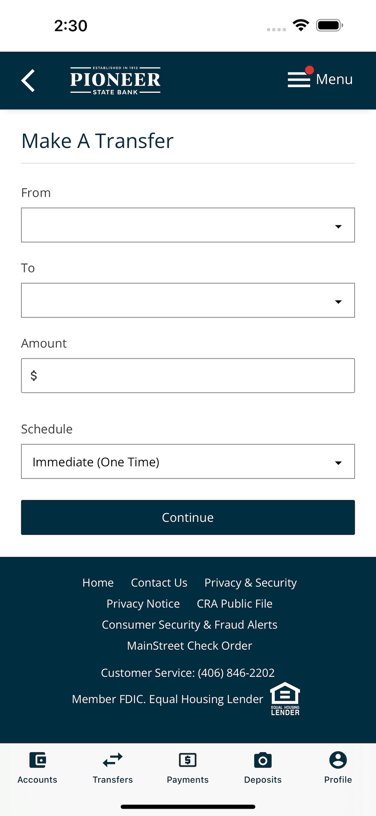 Pioneer State Bank screenshot 5