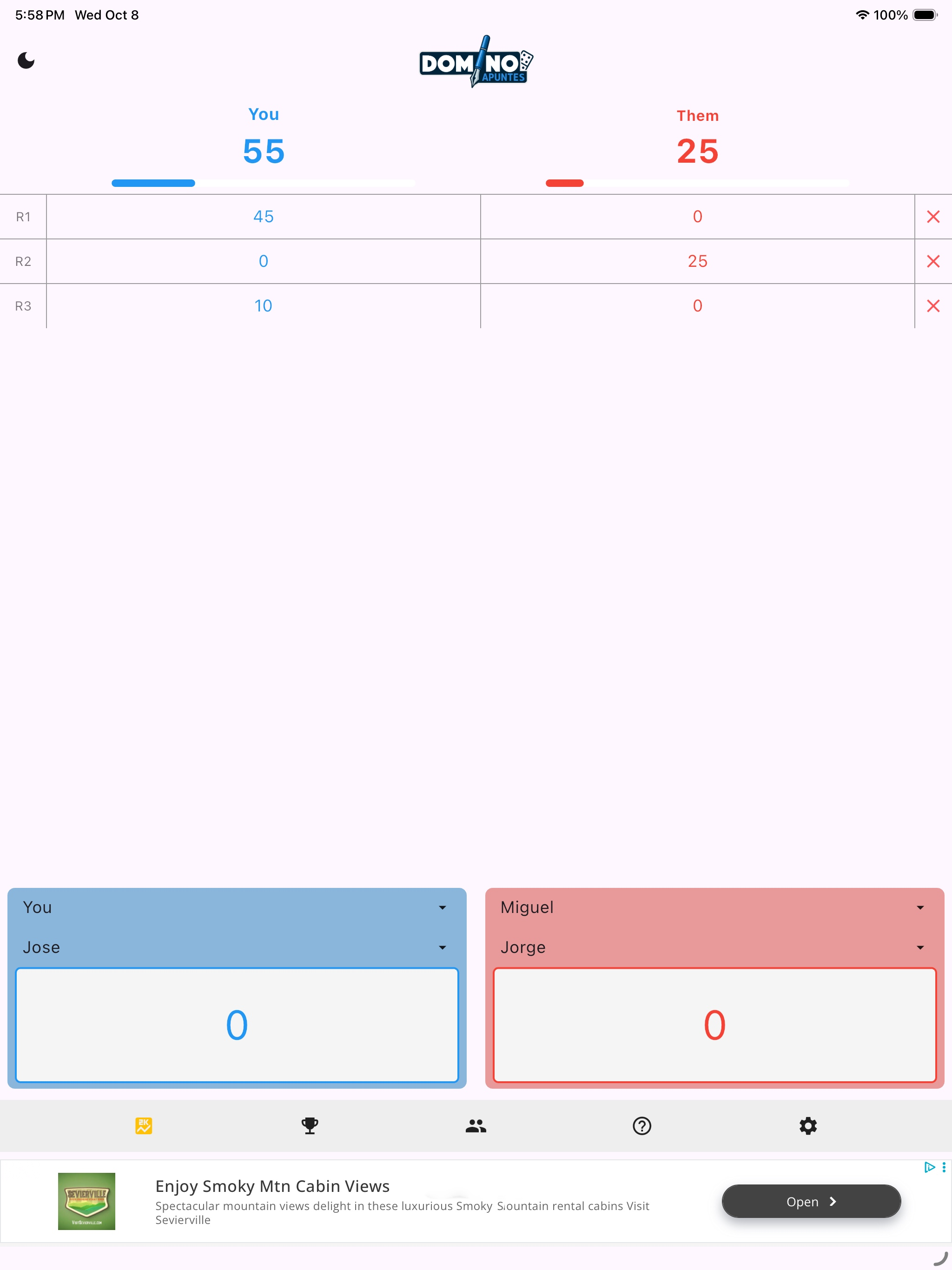 Apuntes Domino screenshot 7