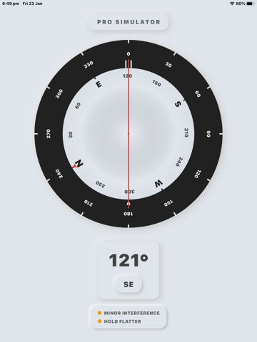 Dive Compass Simulator iPad screenshot