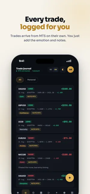 TradeAnchor: Trading Journal screenshot 3