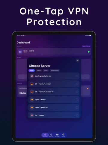 ShadowGate VPN Proxy & Routing iPad screenshot