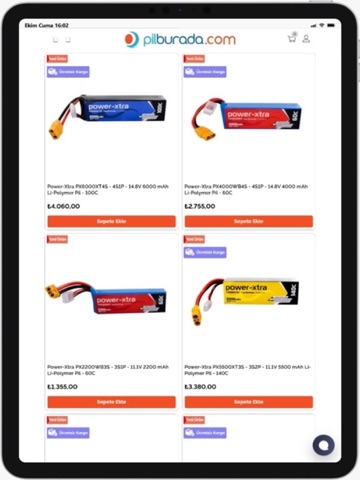 Pilburada iPad screenshot