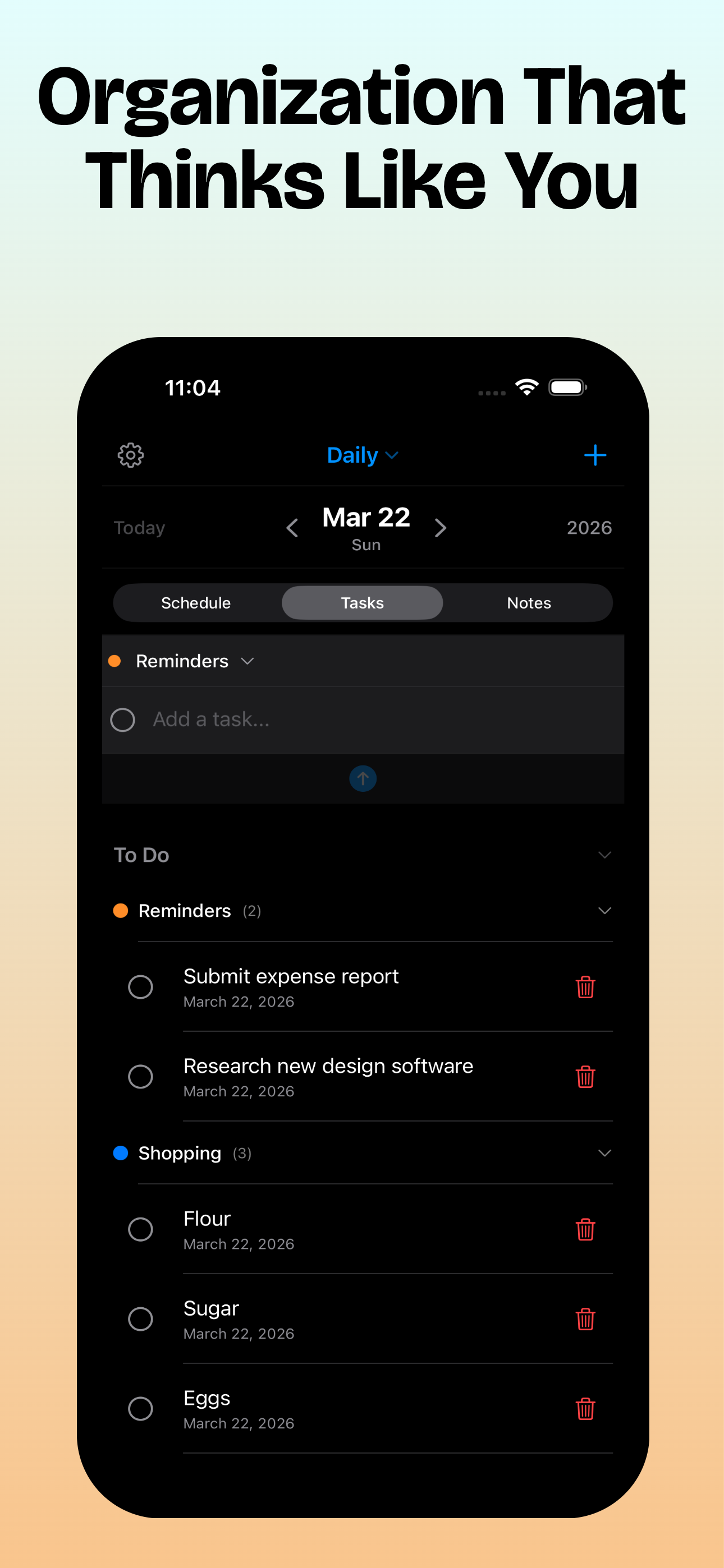 iPlan Today - Pencil Planner