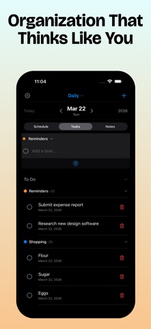 iPlan Today - Pencil Planner iPhone screenshot