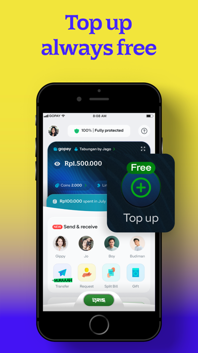 GoPay: Transfer, Payment, QRIS iPhone screenshot 7 - Finance app