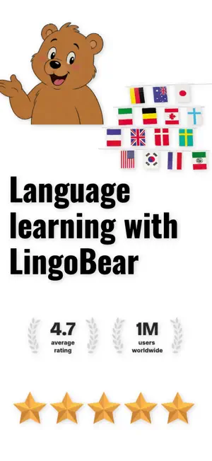 Language Learning: LingoBear screenshot 1