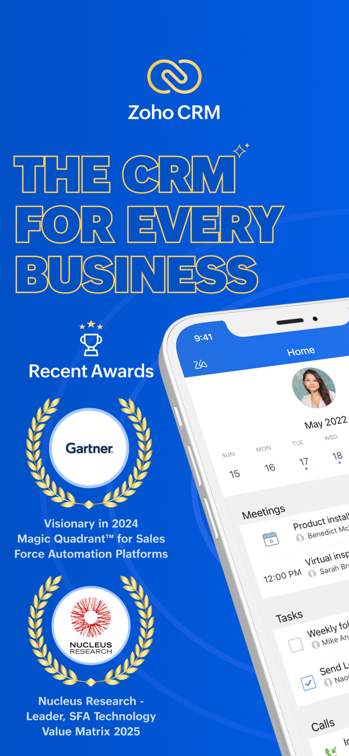 Zoho CRM - Sales and Marketing