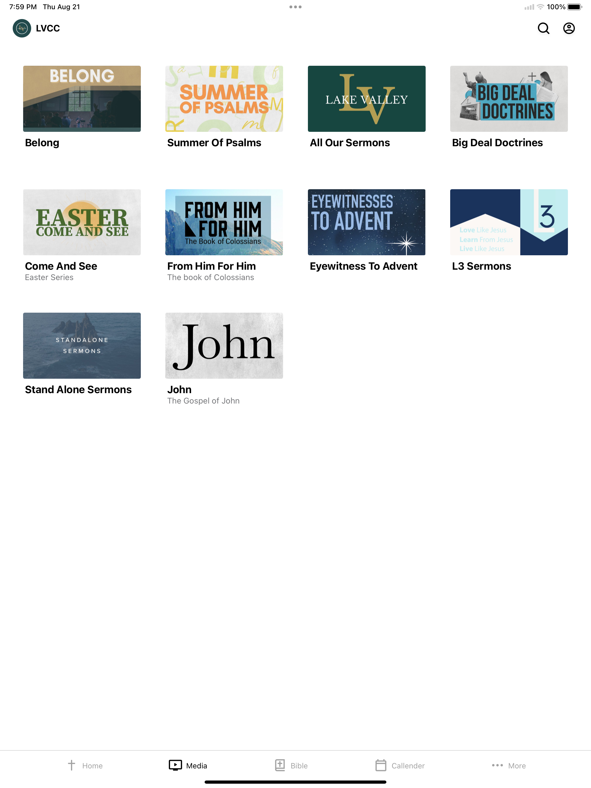 Lake Valley Church screenshot 6