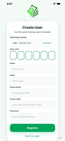 Feezaap screenshot