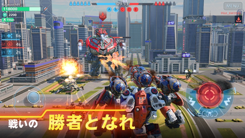 War Robots PvP マルチプレイ screenshot 4