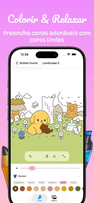 Jogo de pintar bobbie goods screenshot 2 of 5
