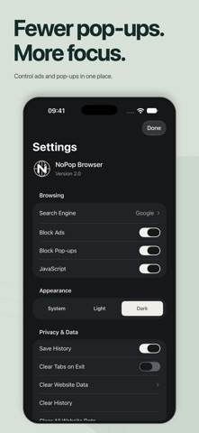 NoPop: Ad Block Browser Screenshot 2 of 6
