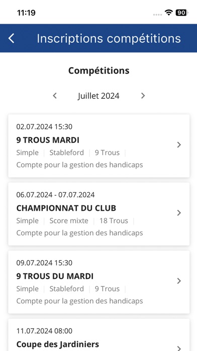 App screenshot