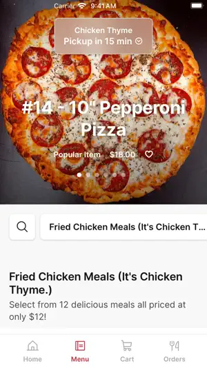 CHICKEN THYME screenshot 2