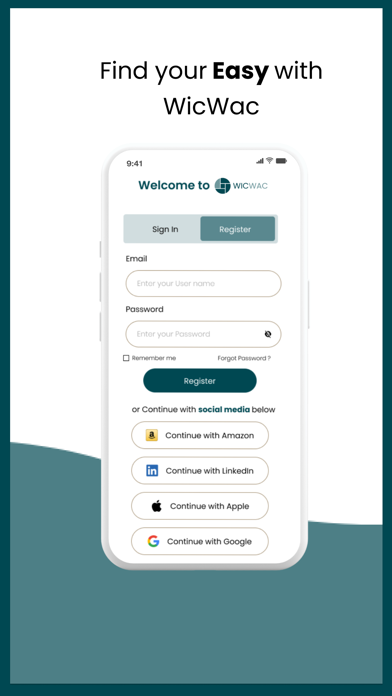 WicWac-Trusted,Secure Services Screenshot