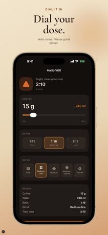 Brewly — Pour-Over Coffee screenshot