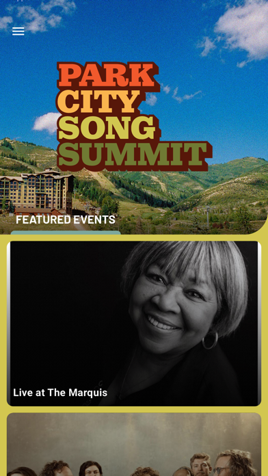 Park City Song Summit Screenshot