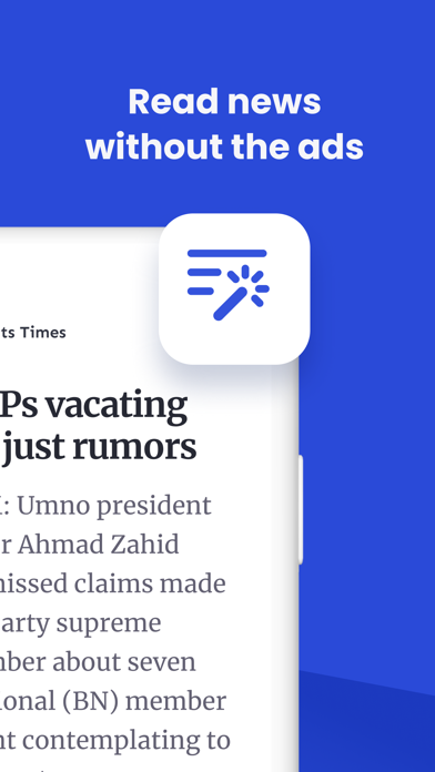 Lumi News: Fast & Easy to Use iPhone screenshot 4 - News app
