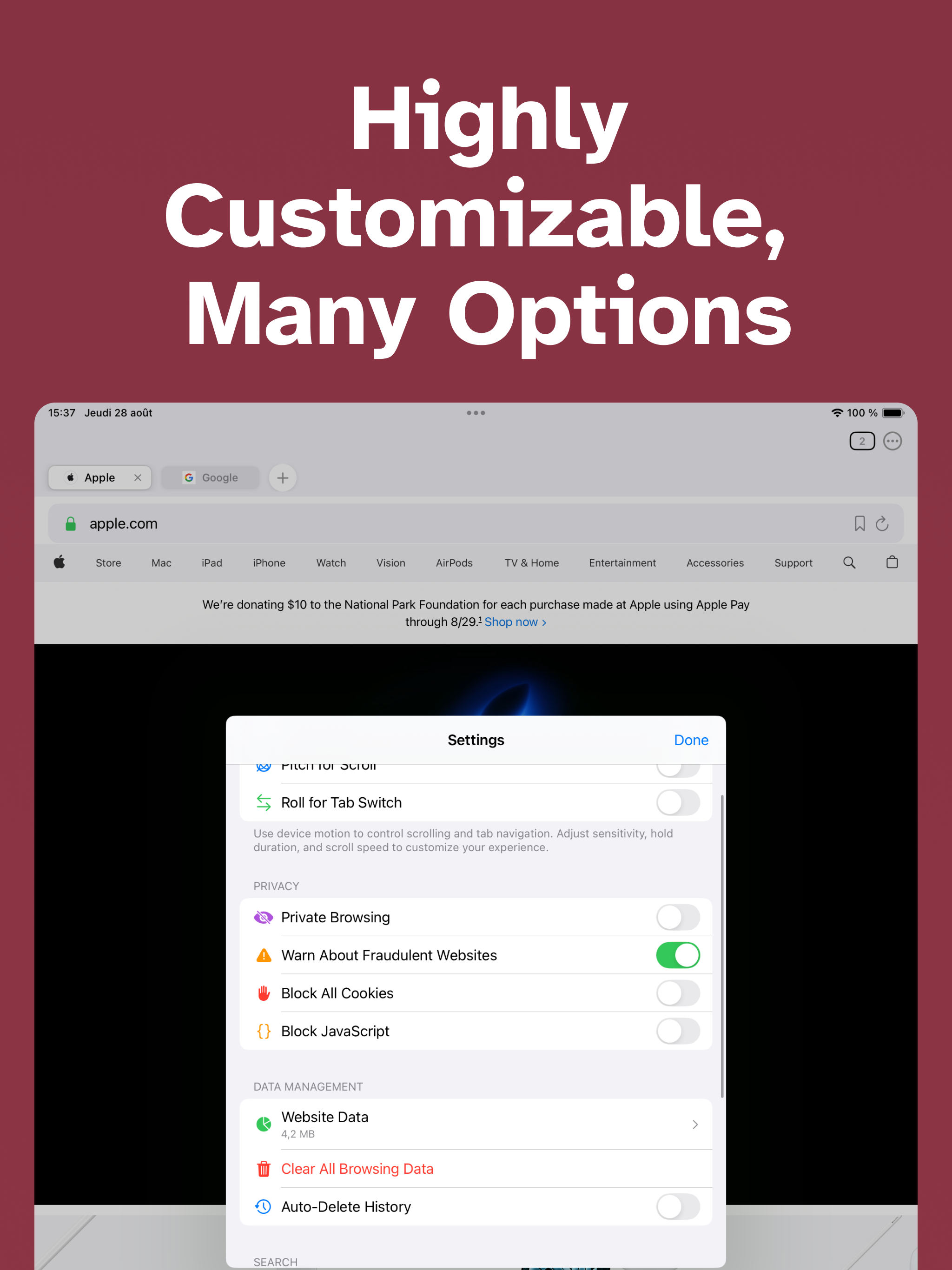 Glide: Browser, Web Navigator screenshot 5