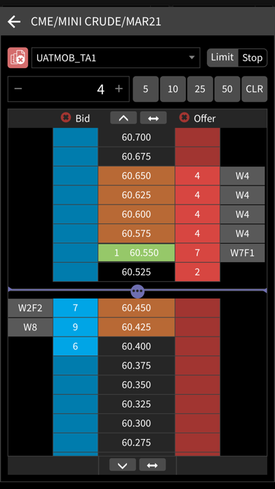 XTP Execution Screenshot