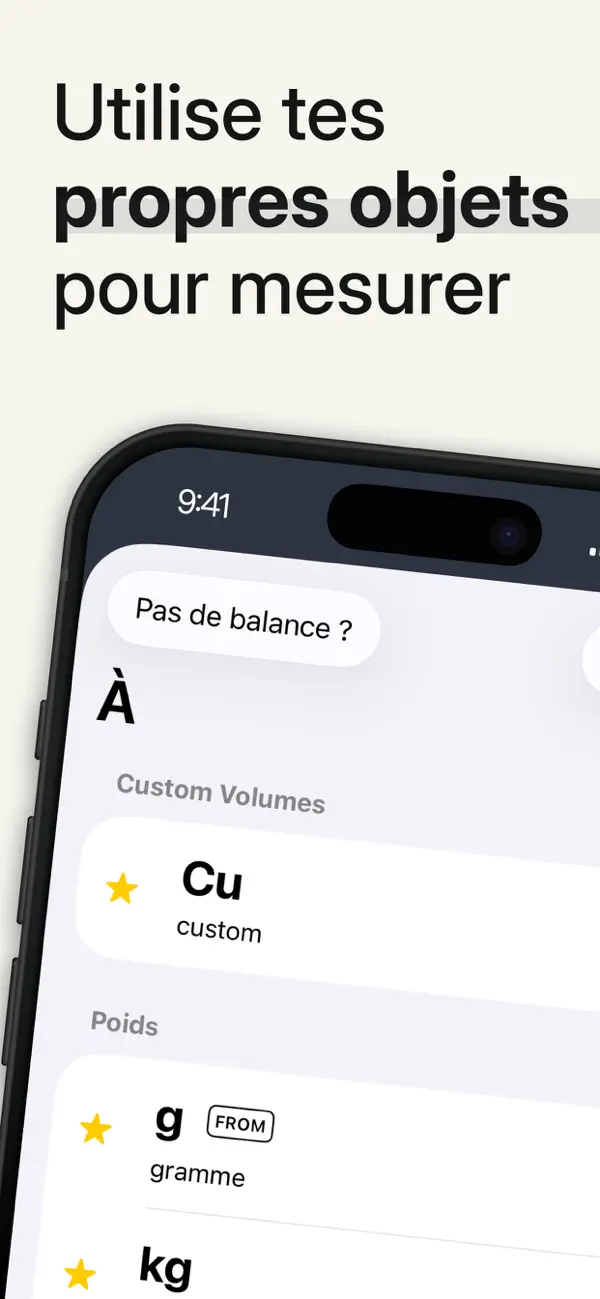 Screenshot #3 pour Unités de Cuisine