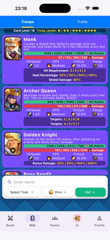 CR Merge Tactics Team Builder Screenshot 2 of 9