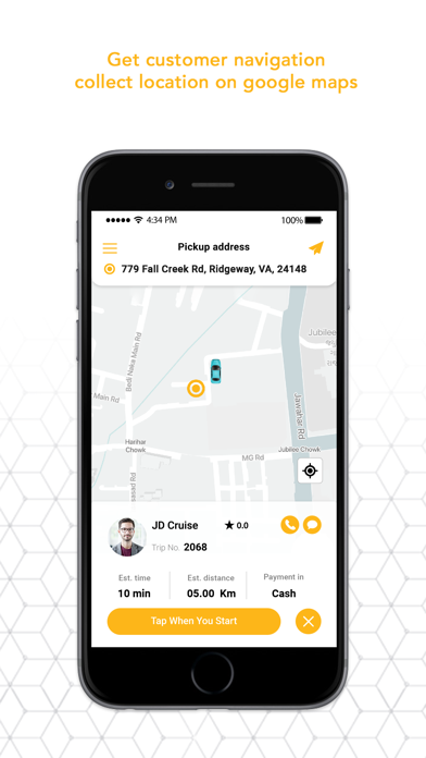 App for Driver - SpeedTaxi Screenshot