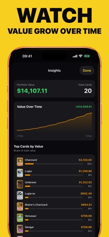 Cardfy: TCG Card Price Scanner iPhone screenshot