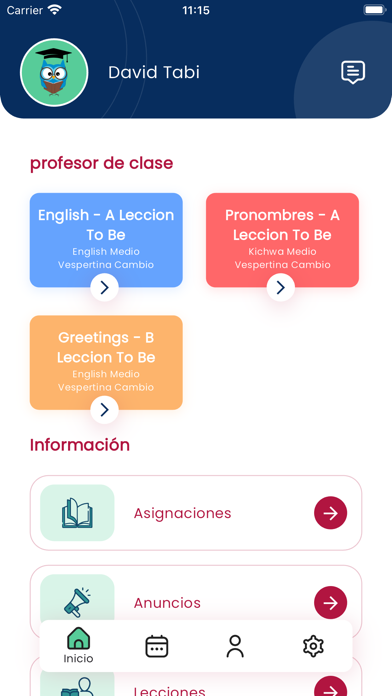 Alli Teacher Screenshot