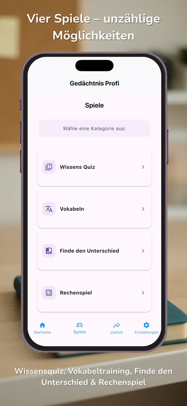 Screenshot #2 pour Gedächtnis Profi